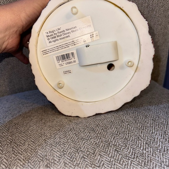 Disney Pixar A Bugs Life Snow Globe Music Box Waterglobe Retired Rare Vintage - Picture 13 of 17